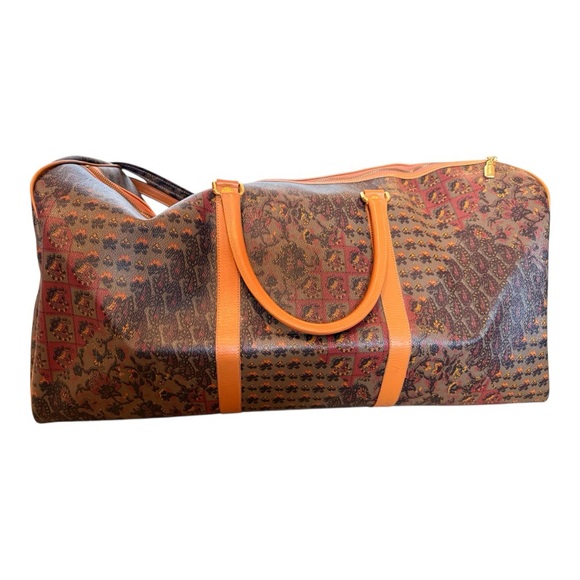 Escada Vintage Paisley Duffle Bag, Never Used!, Luxury Luggage - Picture 4 of 7